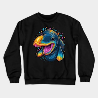 Platypus Smiling Crewneck Sweatshirt